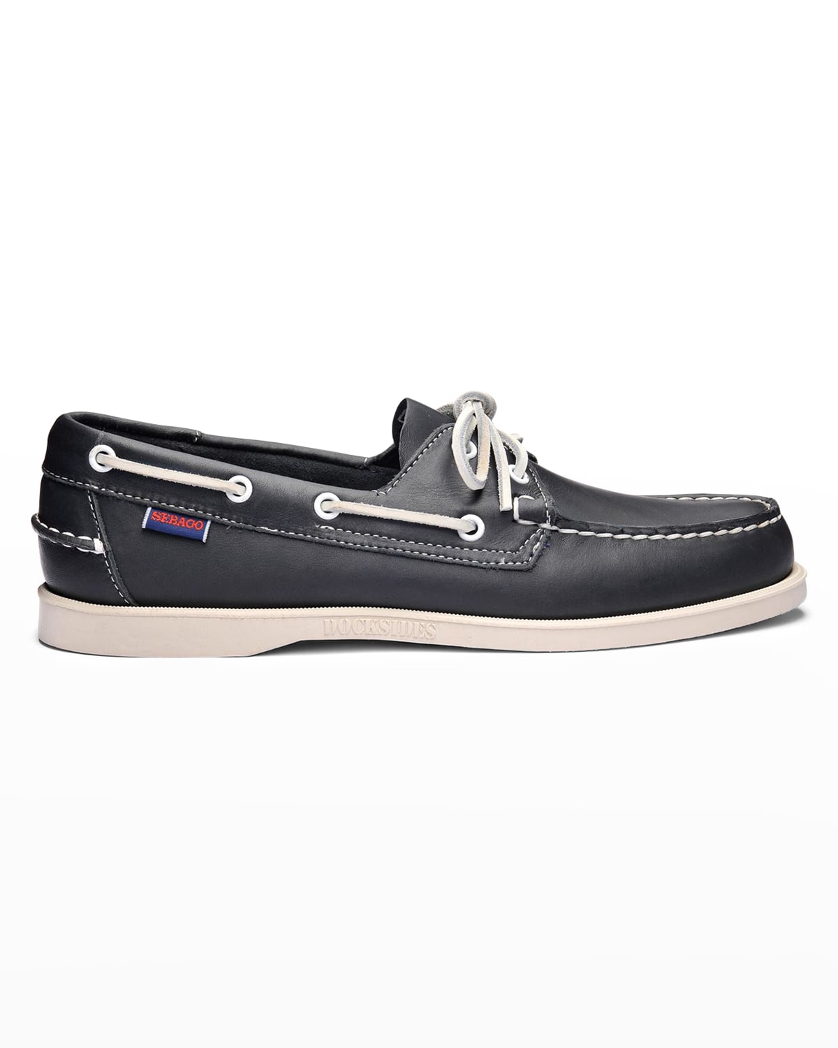 Lace Up Leather Boat Shoe Neiman Marcus