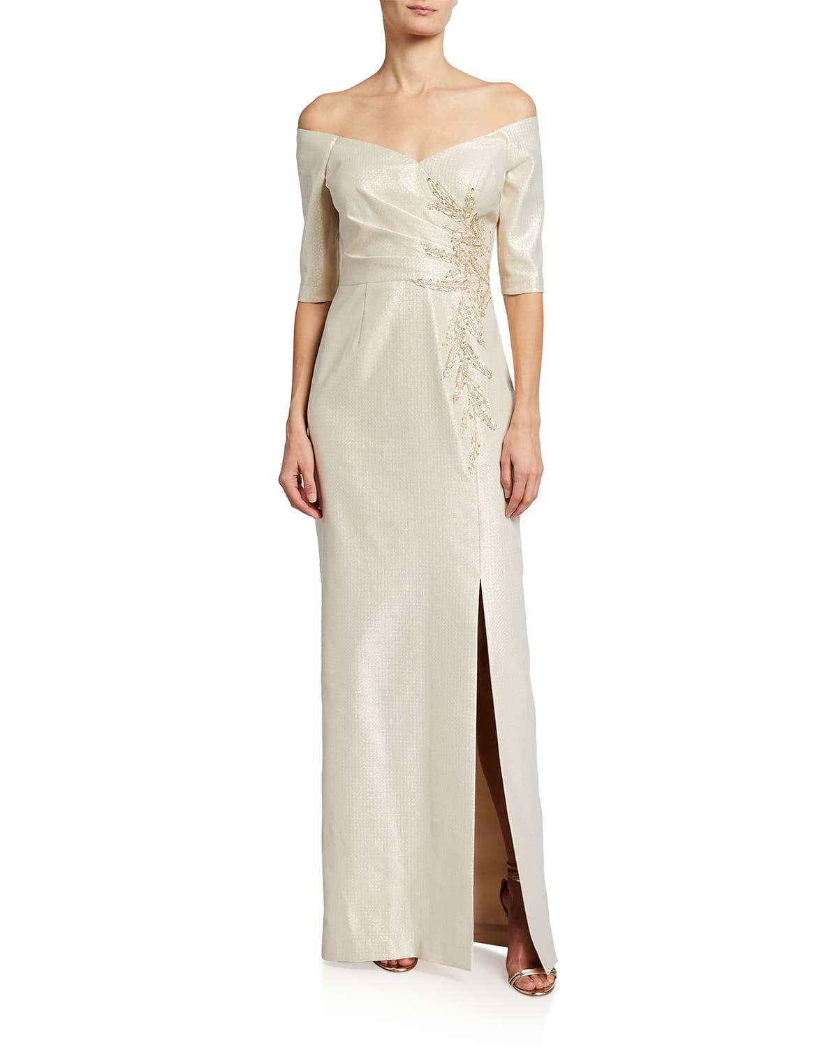 pretty secrets velour zip gown