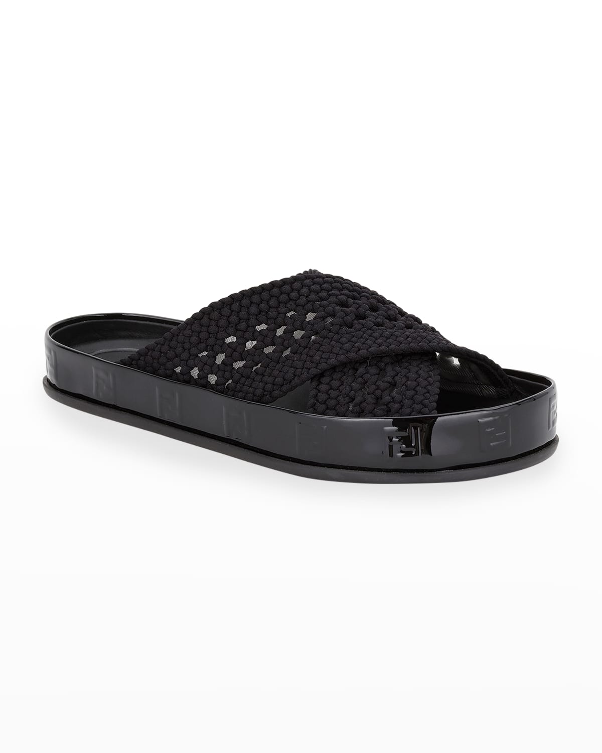 fendi ff slide sandals