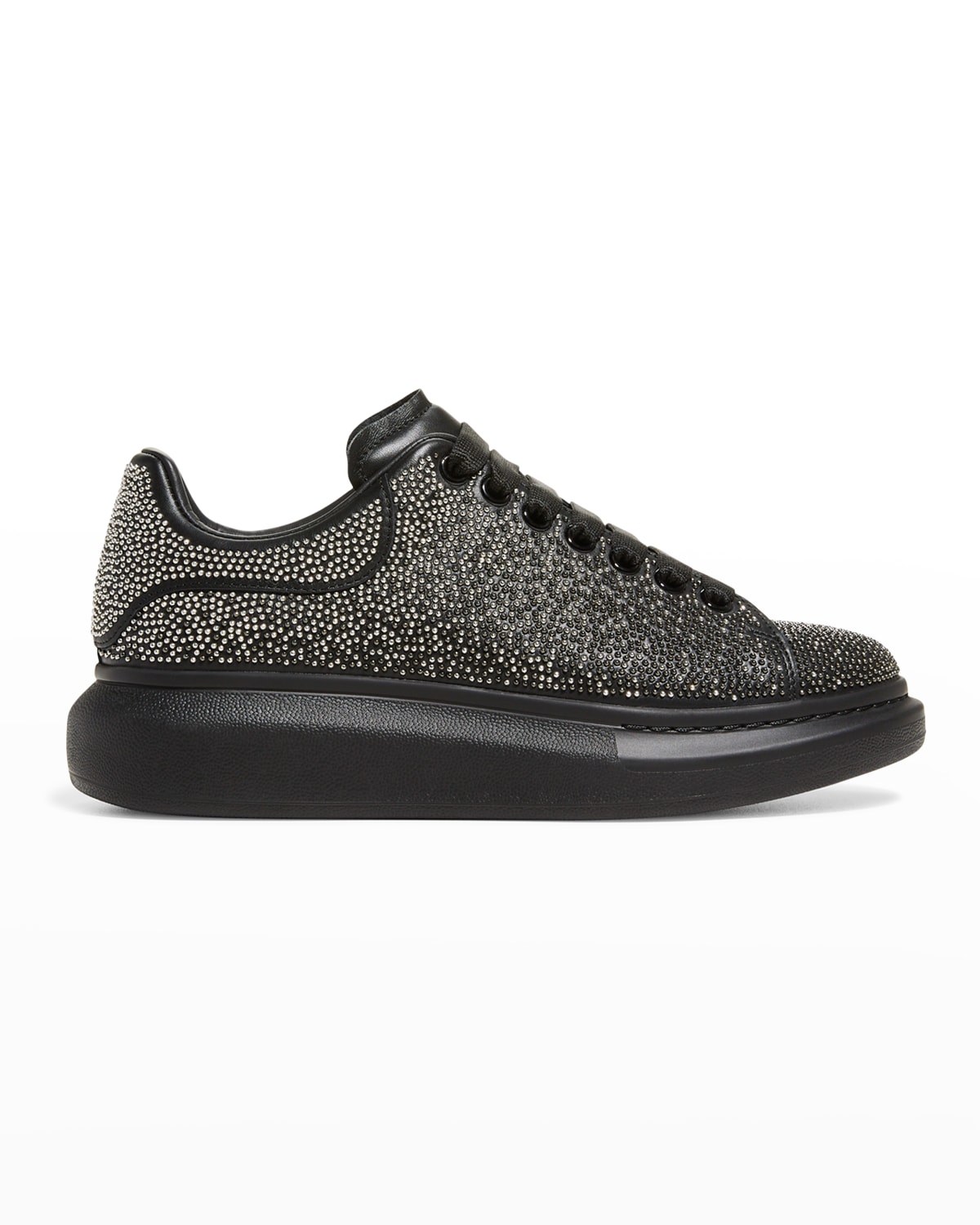 leather alexander mcqueen mens trainers