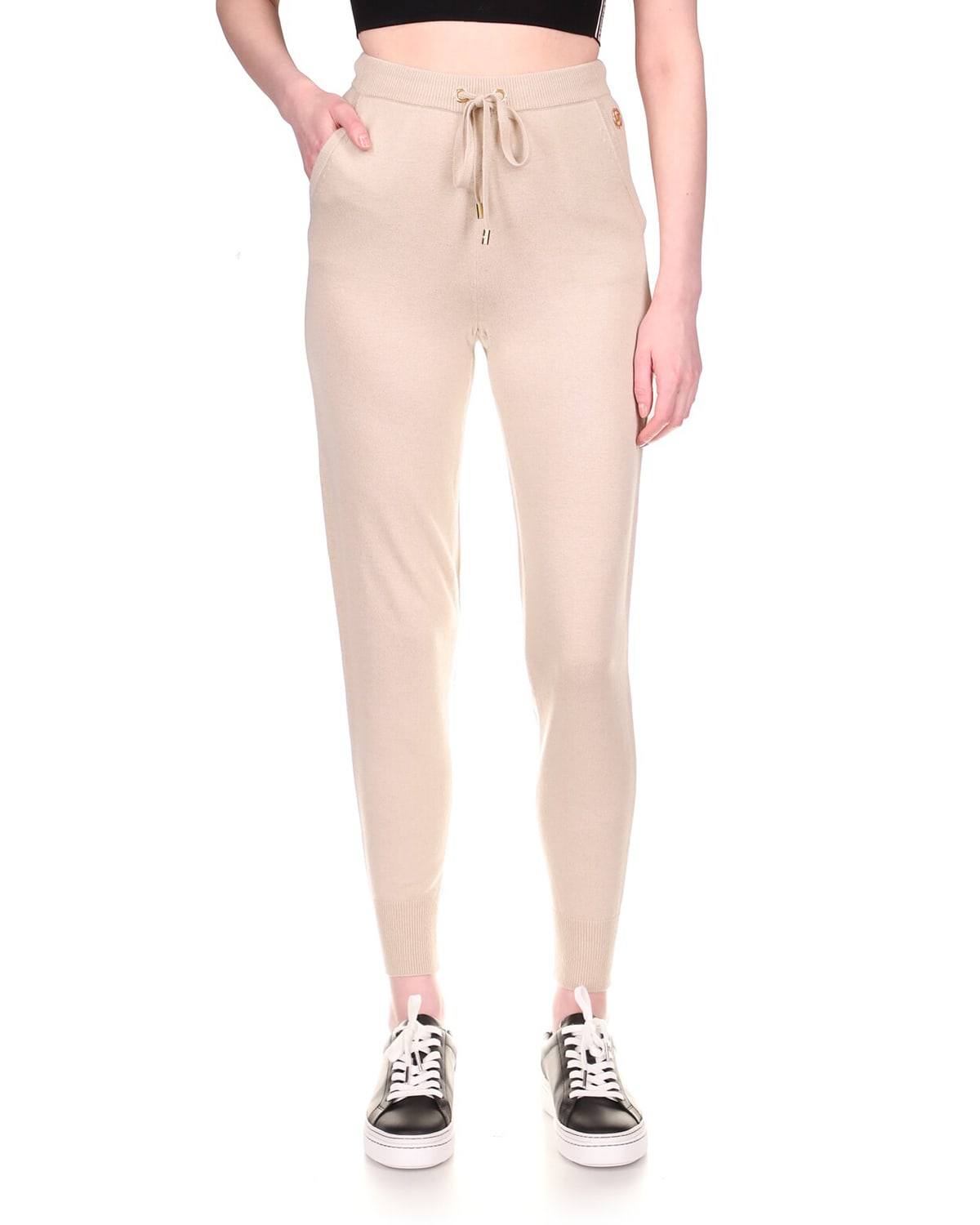 womens knit jogger pants