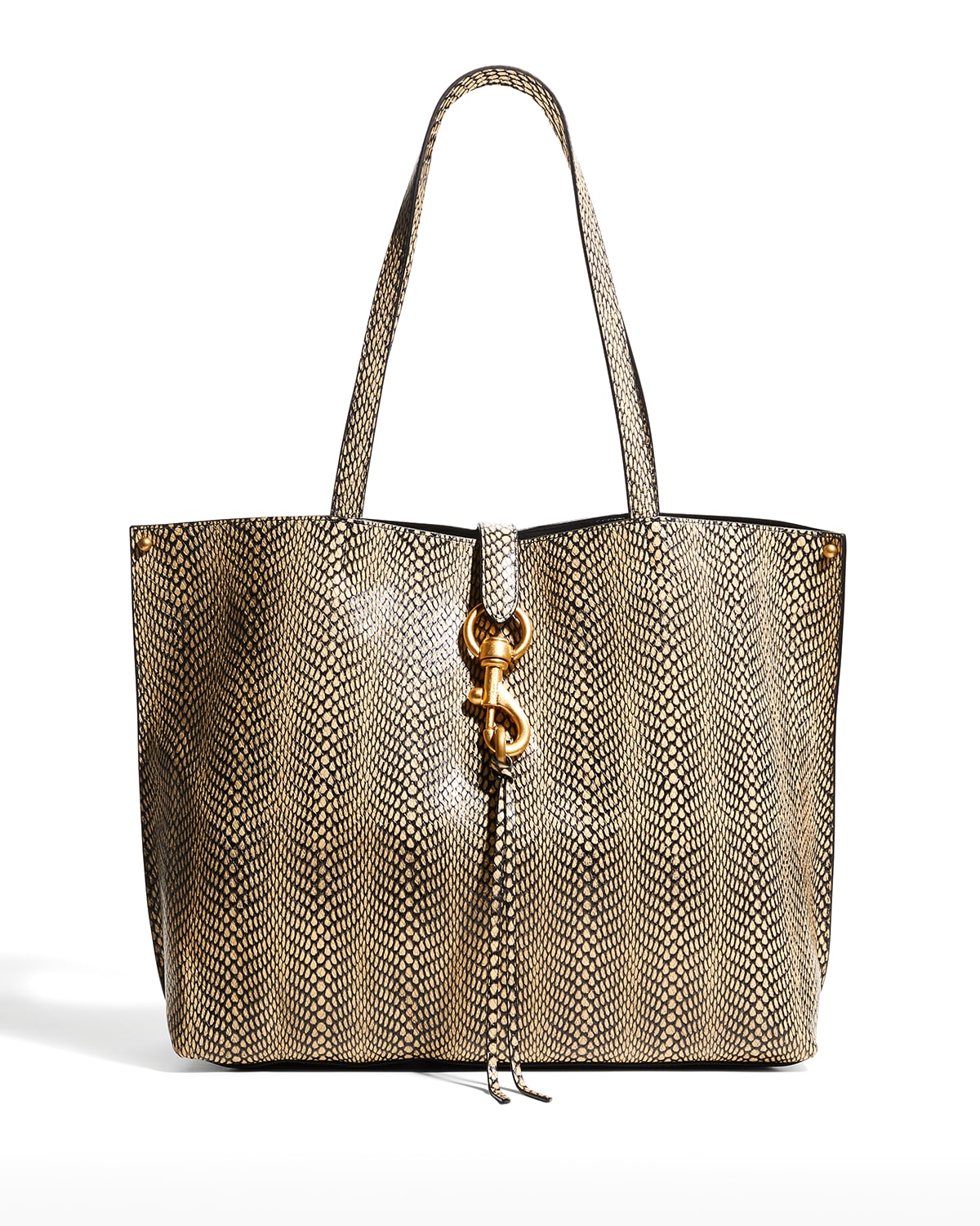 Rebecca Minkoff Megan Leather Shopper Tote Bag | Neiman Marcus