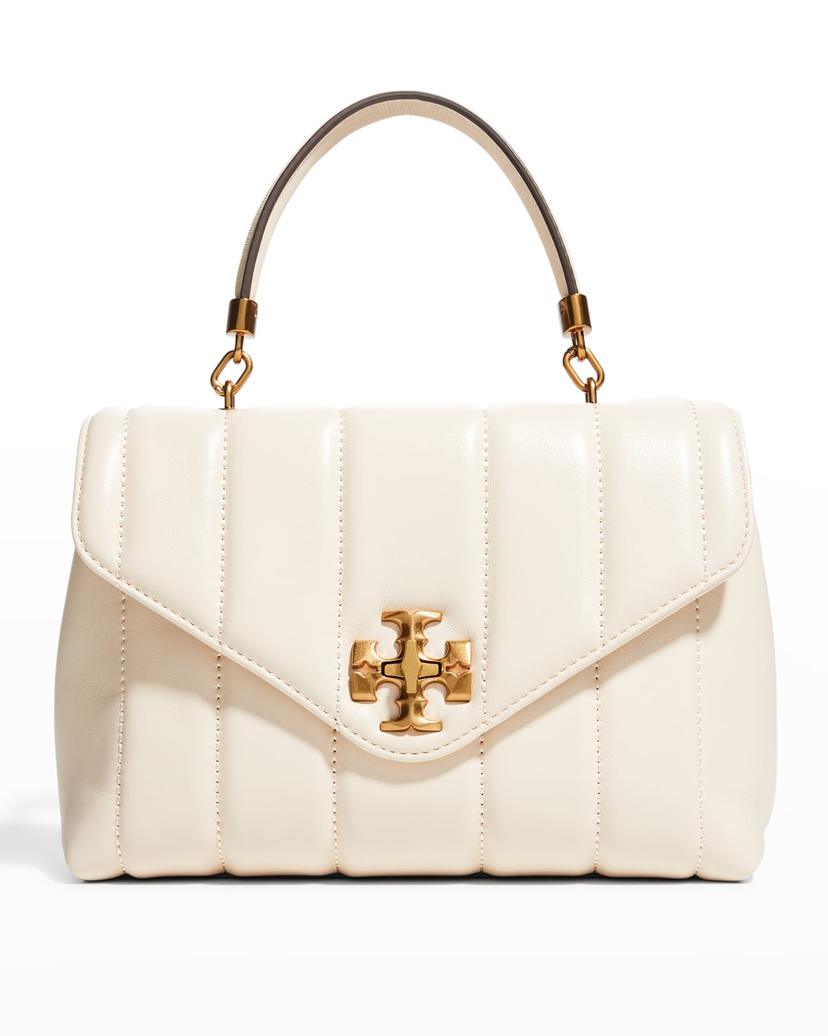 Tory Burch White Leather Bag | Neiman Marcus
