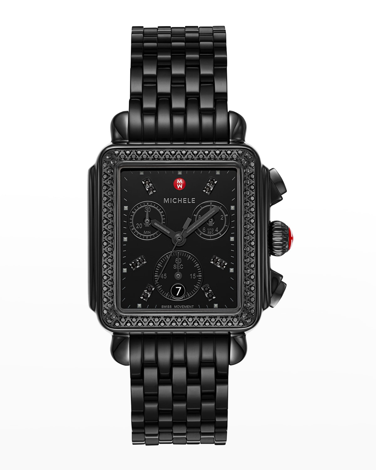 Shinola The Cass 28mm Bracelet Strap Watch with Diamonds Neiman Marcus