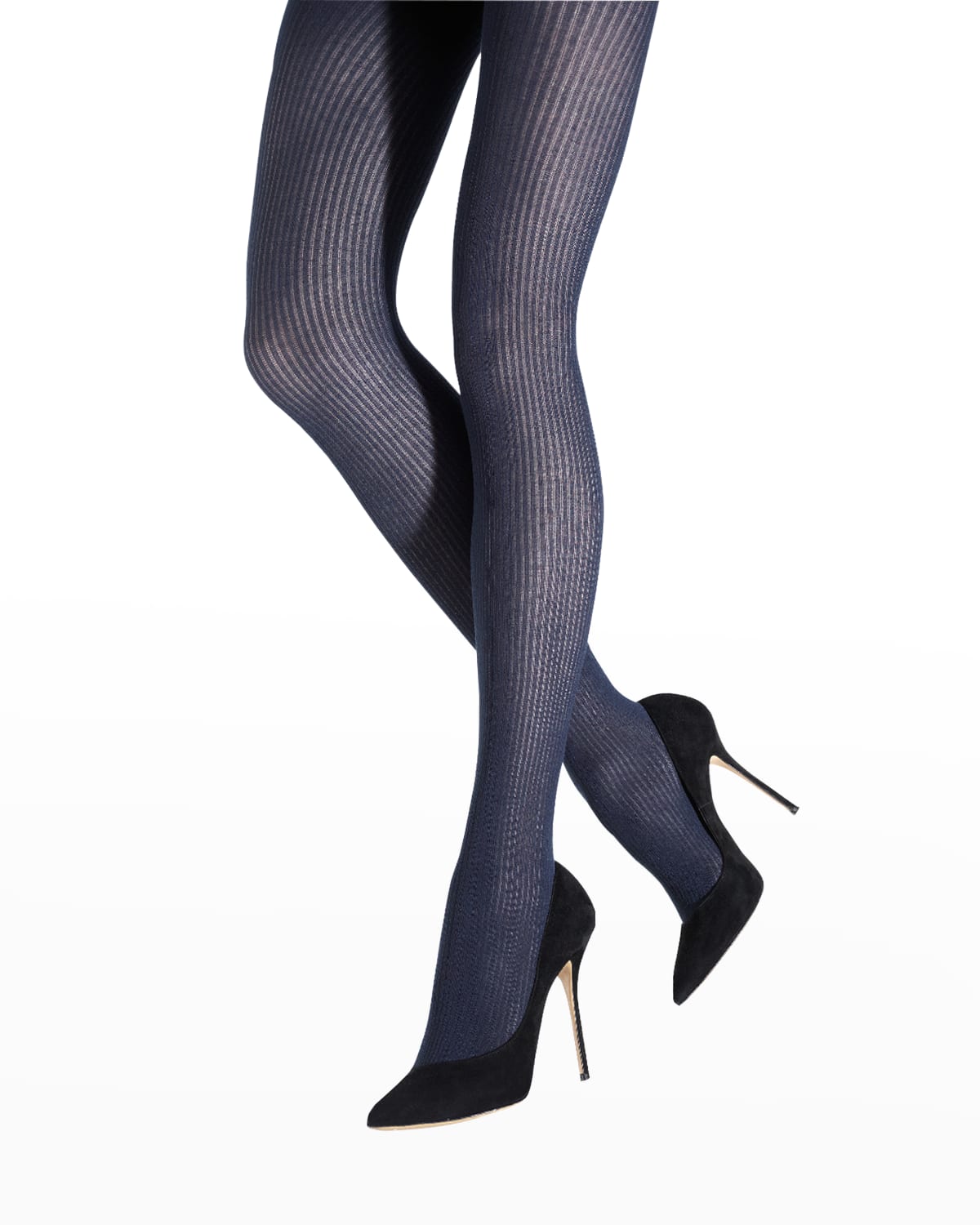 Emilio Cavallini Patchwork Sheer Lace Tights | Neiman Marcus