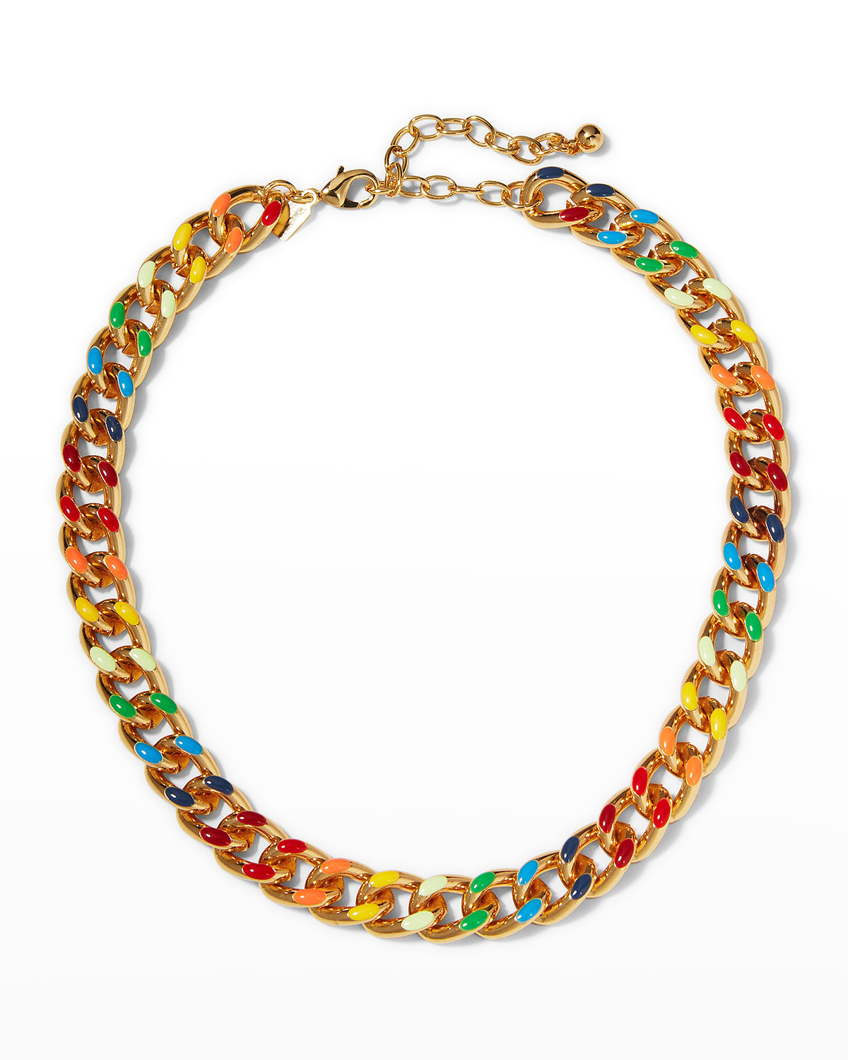 Lobster Clasp Brass Necklace | Neiman Marcus