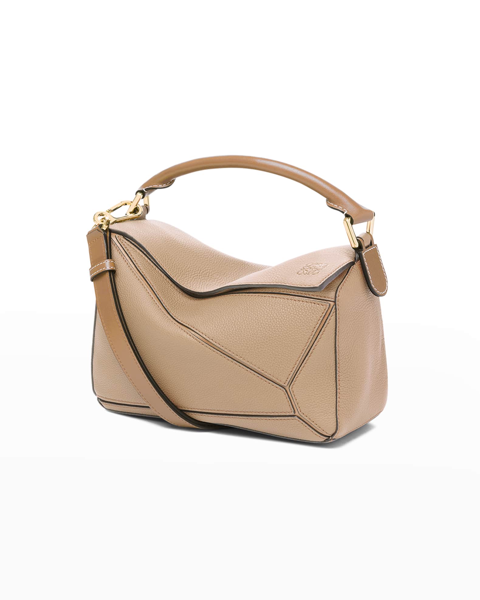 Loewe Puzzle Small Leather Satchel Bag | Neiman Marcus