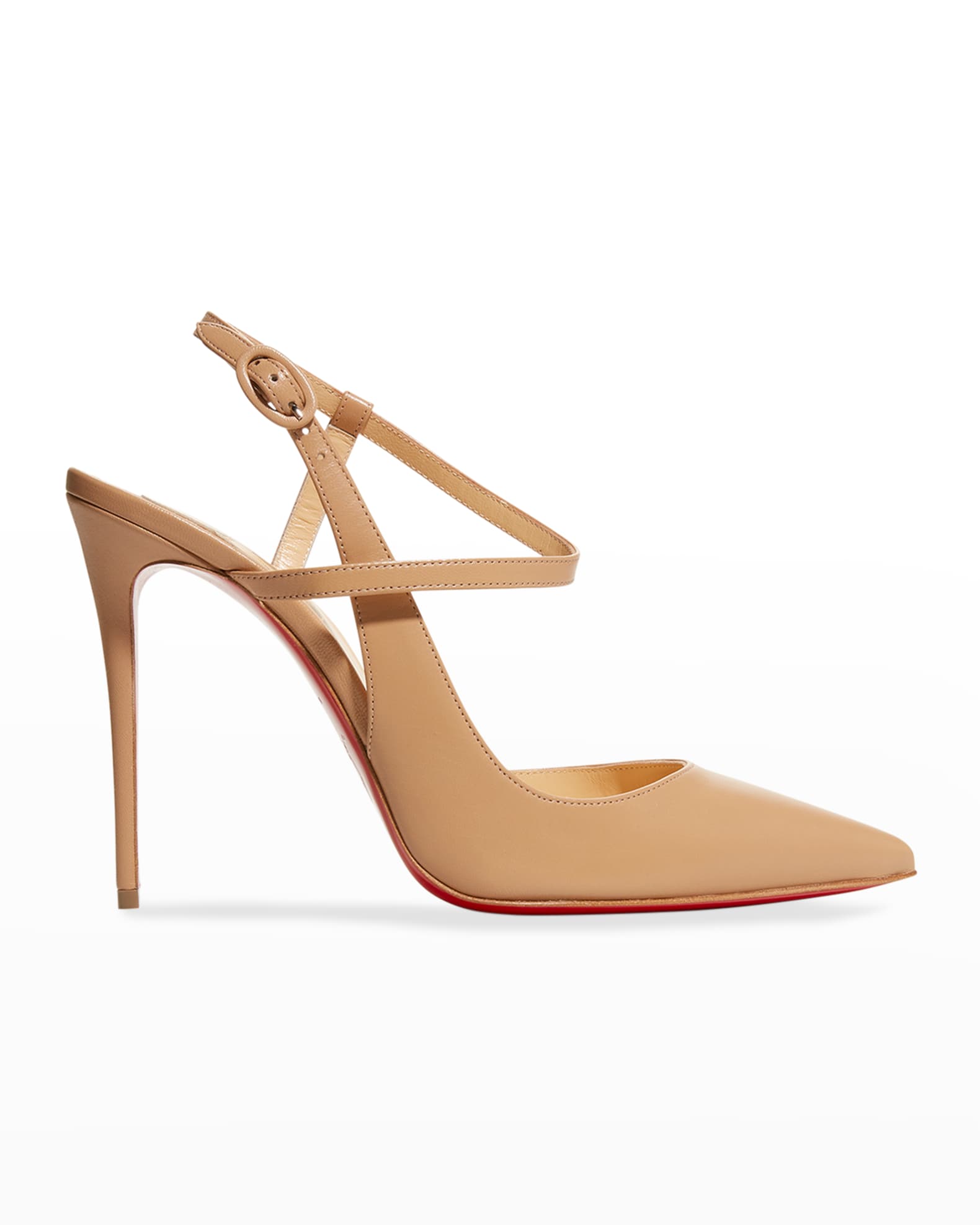 christian louboutin strappy heel
