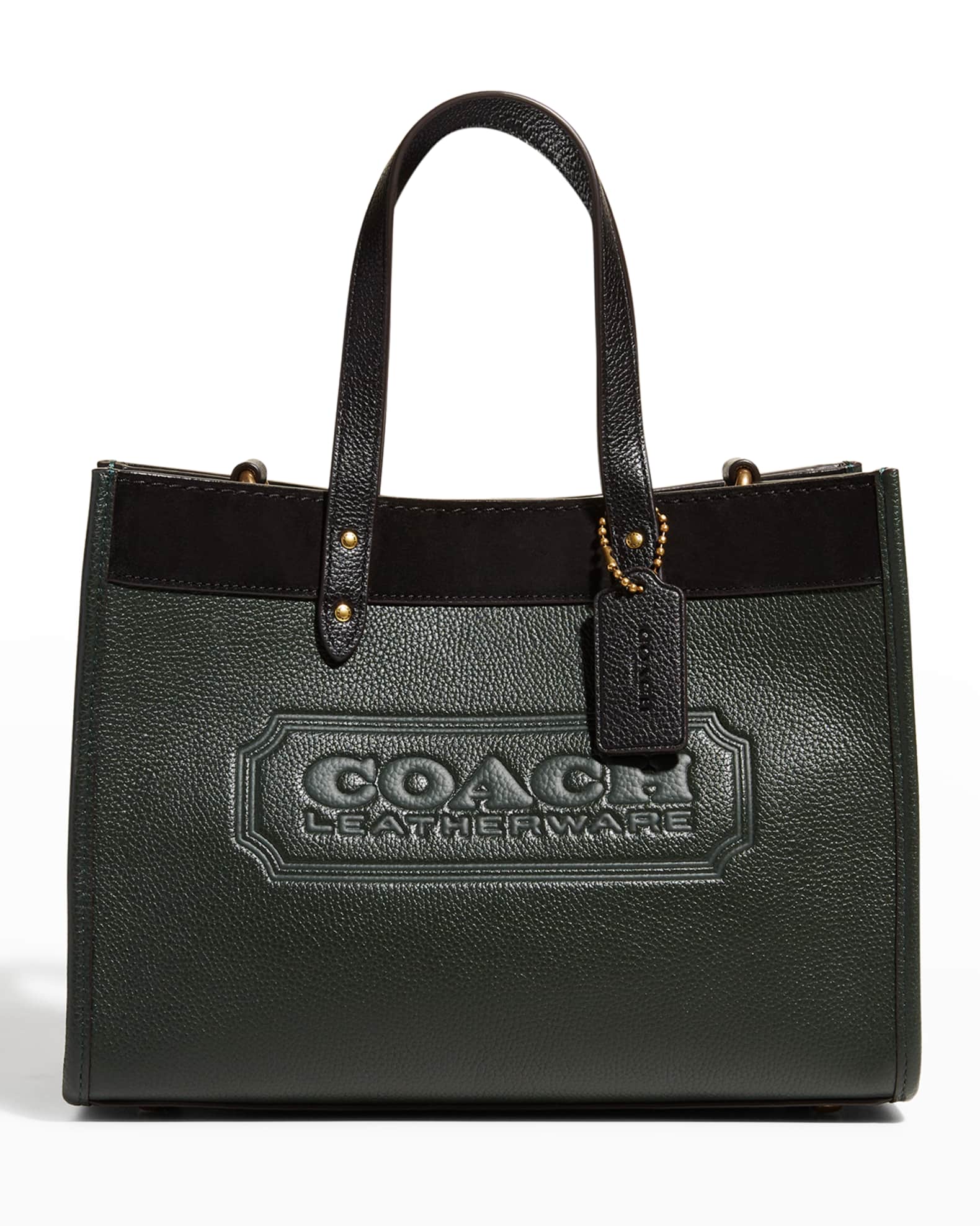 Coach 1941 Field 30 Colorblock Tote Crossbody Bag Neiman Marcus