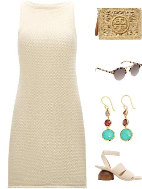 Ella Crochet Pouch Wristlet