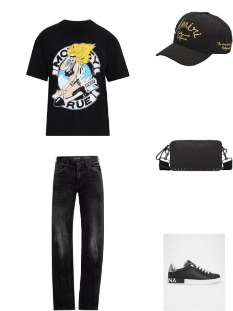 Men's Amiri Hollywood Baseball Cap