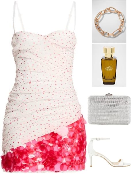 Slim Slide Crystal Evening Clutch Bag