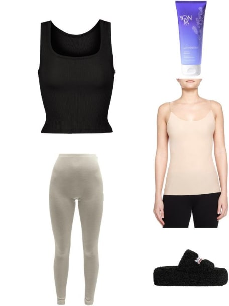 Cotton Rib Cropped Tank