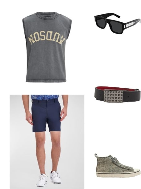 Men's Logo Sleeveless Crewneck T-Shirt