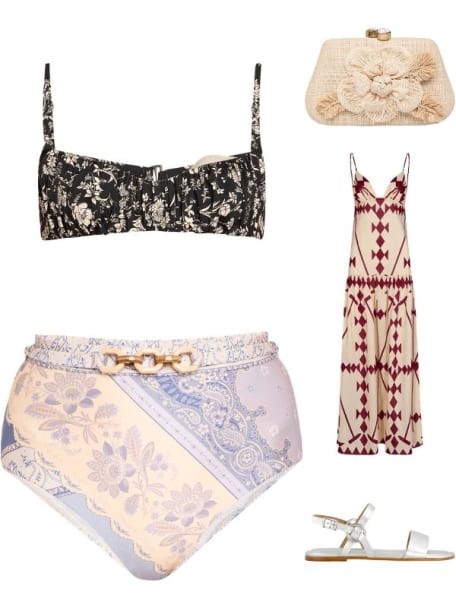 Lucky High-Waist Bikini Bottoms