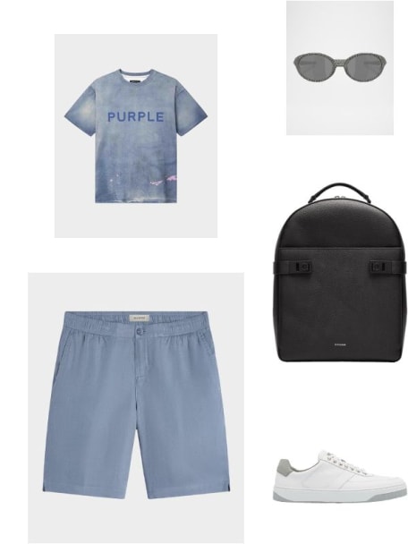 Men's Faded Cotton Jersey Tee