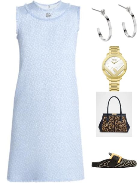 F is Fendi FF Bracelet Watch, 28mm