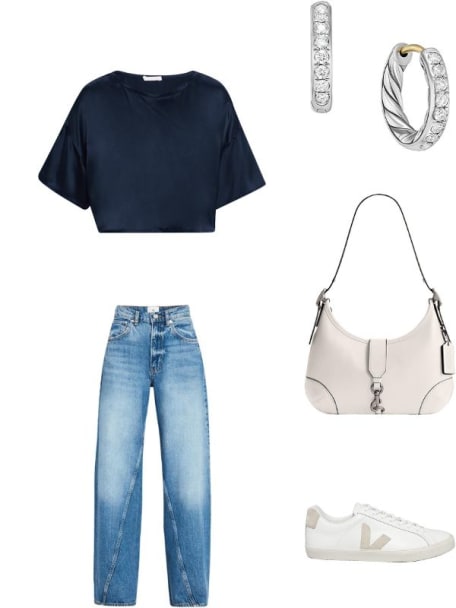 Esplar Bicolor Leather Low-Top Sneakers