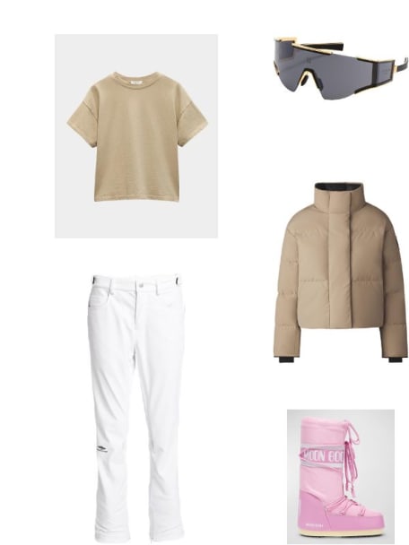 Logo Acetate & Titanium Shield Sunglasses