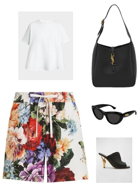 Le 5 A 7 YSL Small Hobo in Smooth Supple Leather