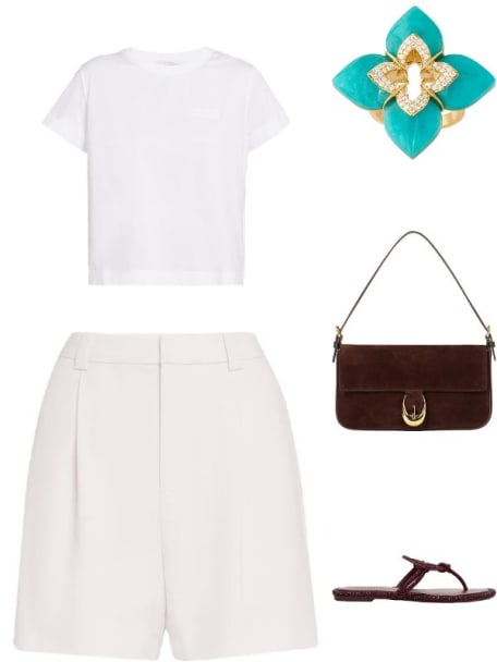 Harlow Buckle Suede Shoulder Bag