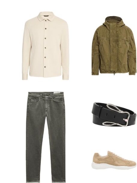 Men's Americas Cup Suede Low-Top Sneakers