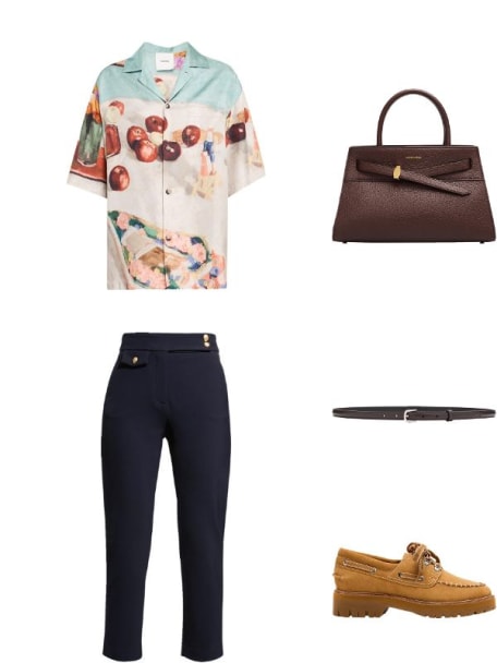 Buckle Leather Skinny Belt