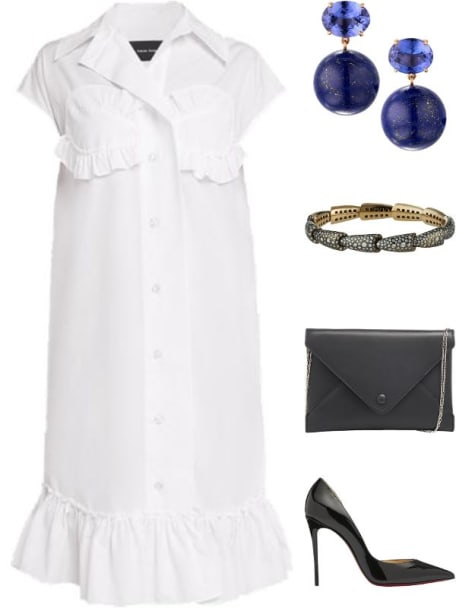 Paloma Clutch in Loubinthesky Leather