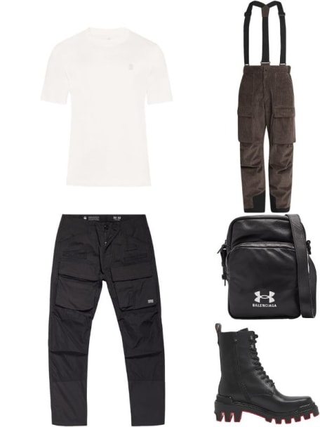 Men's Trott Dune Lugged Leather Combat Boots