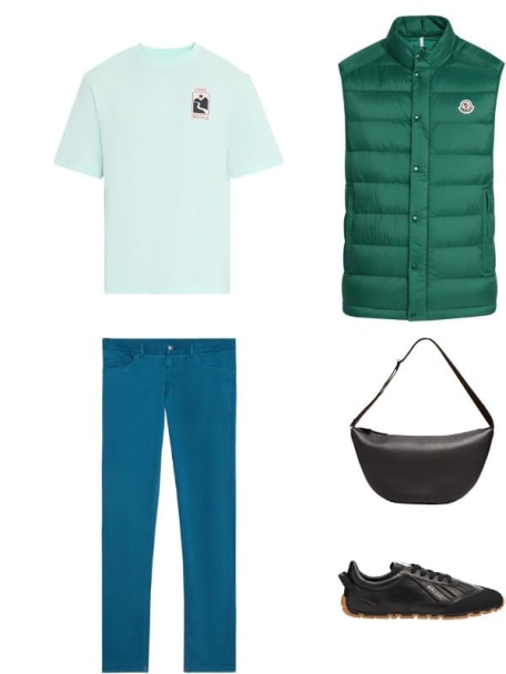 Men's Quarry Leather Low-Top Sneakers