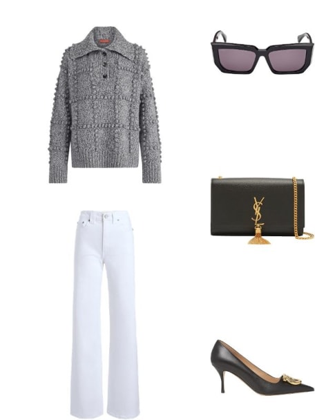 Lara Leather Gancini Pumps