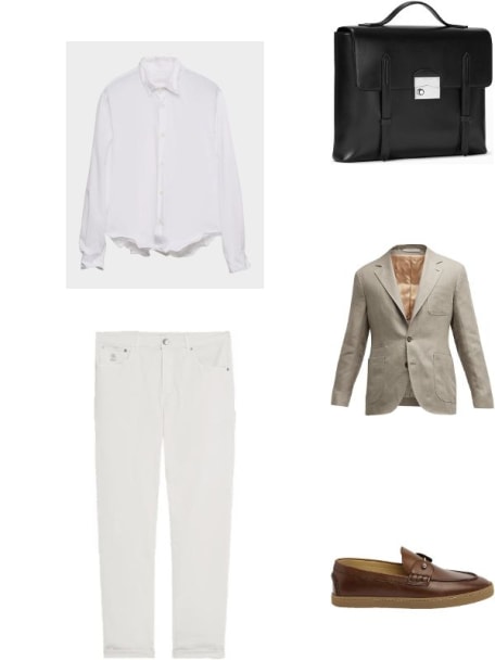 Men's Chambeliboat Leather Loafers