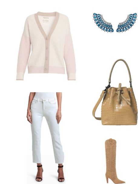 Stitched Suede Red Sole Western Boots