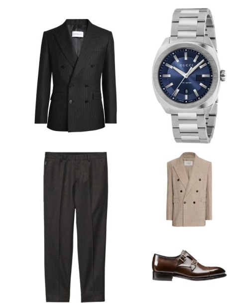 Men's GG2570 41mm Stainless Steel Bracelet Watch