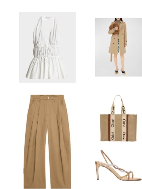 Chelsea Belted Double-Breasted Trench Coat