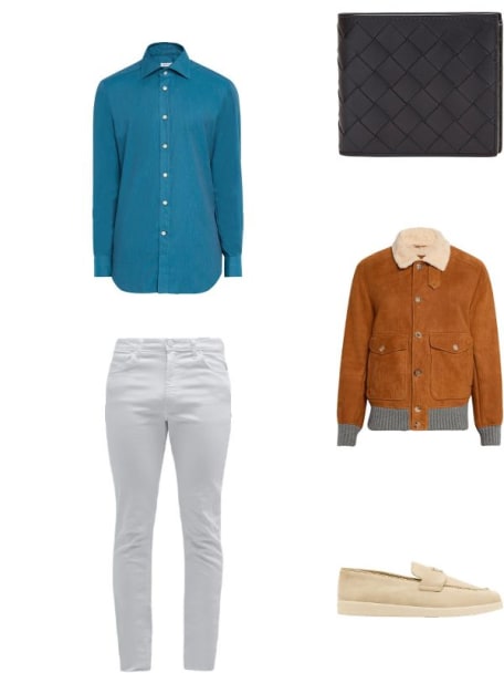 Men's Intrecciato Leather Bifold Wallet