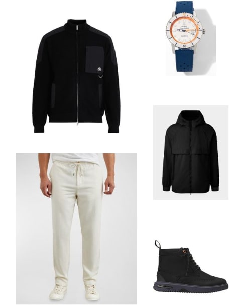 Men's Charles Hybrid Water-Resistant Brogue Boots