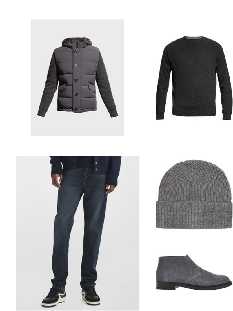 Nomad 1942 Men's Bleecker Cashmere Crewneck Sweater | Neiman Marcus