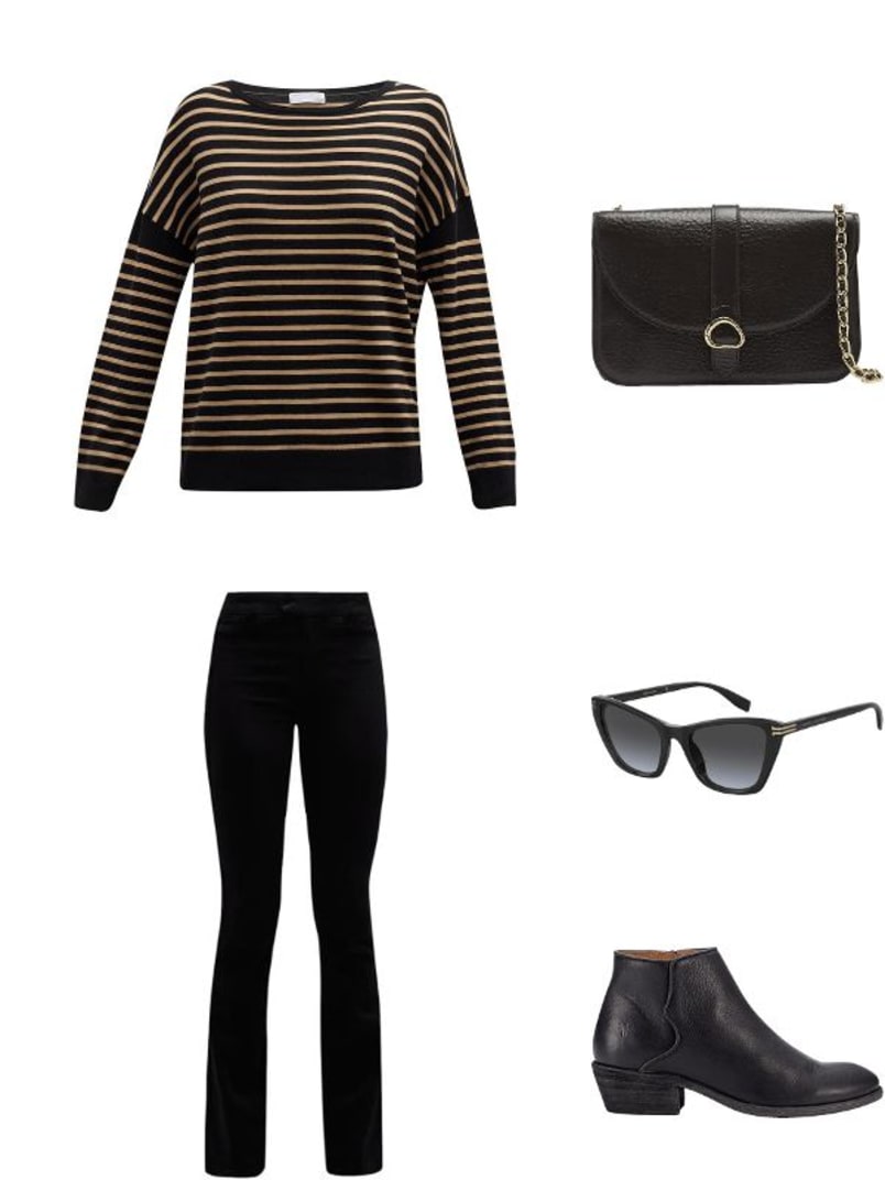 frye carson piping leather booties