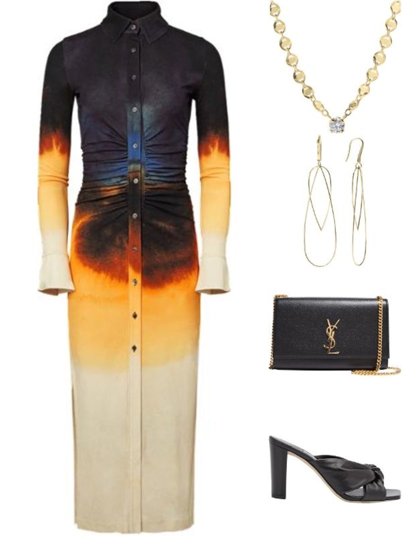 Kate Medium YSL Crossbody Bag in Grained Leather