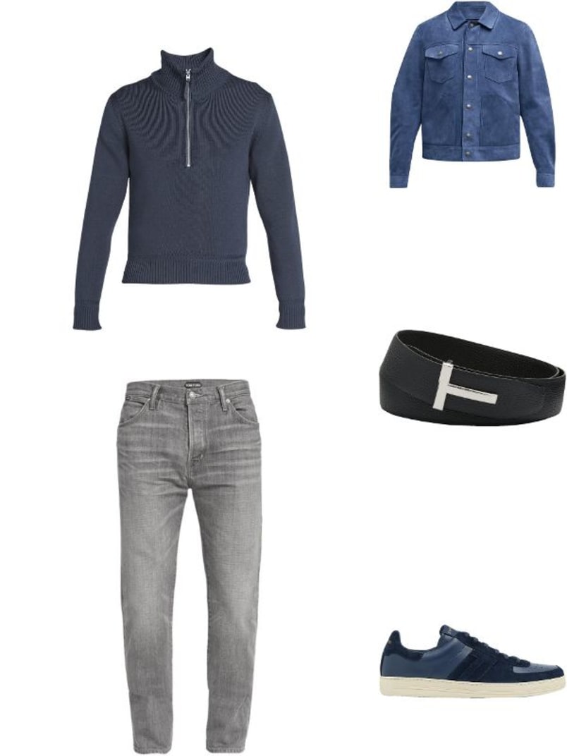 TOM FORD Men's Selvedge Denim Jeans | Neiman Marcus