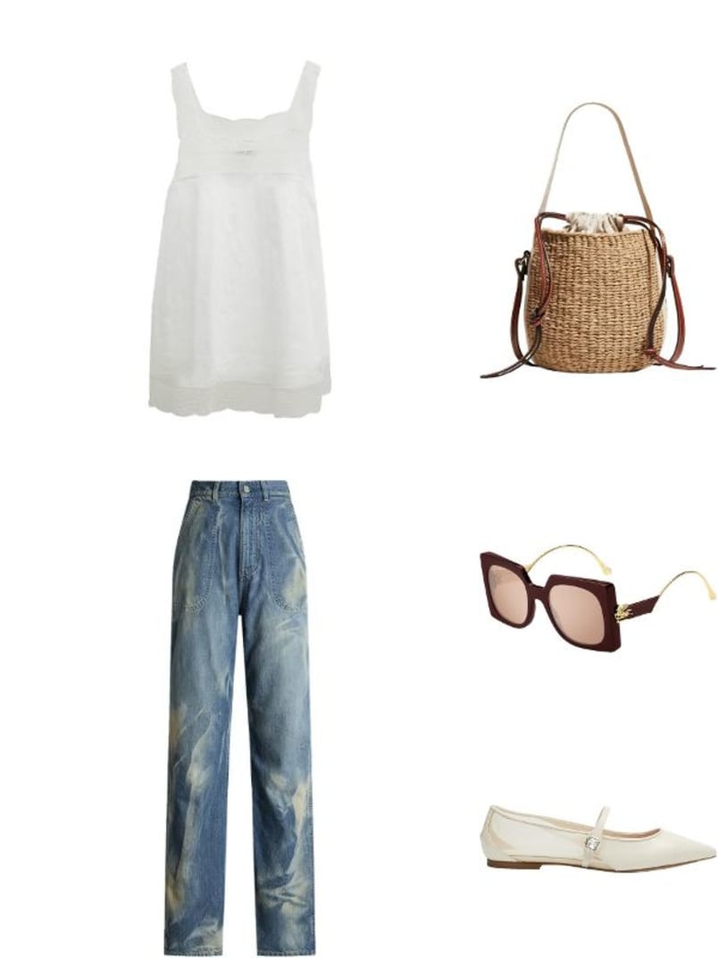 x Mifuko Woody Small Basket Bag