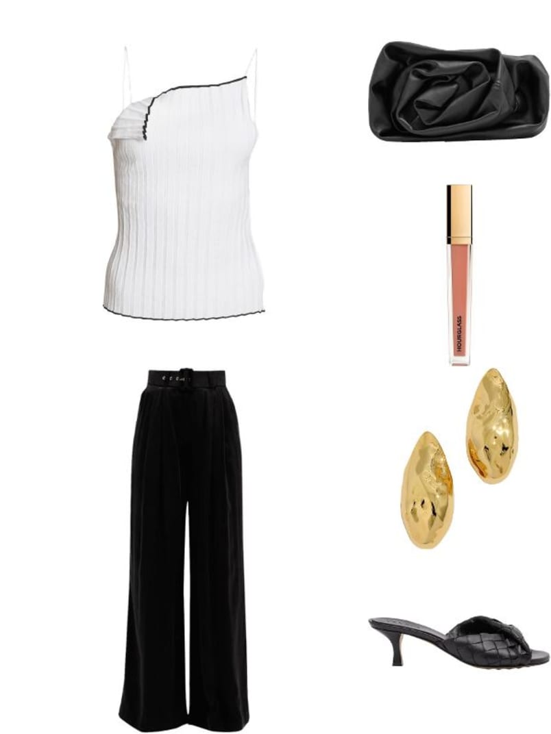 Zimmermann Silk Wide-Leg Tuck Pants | Neiman Marcus