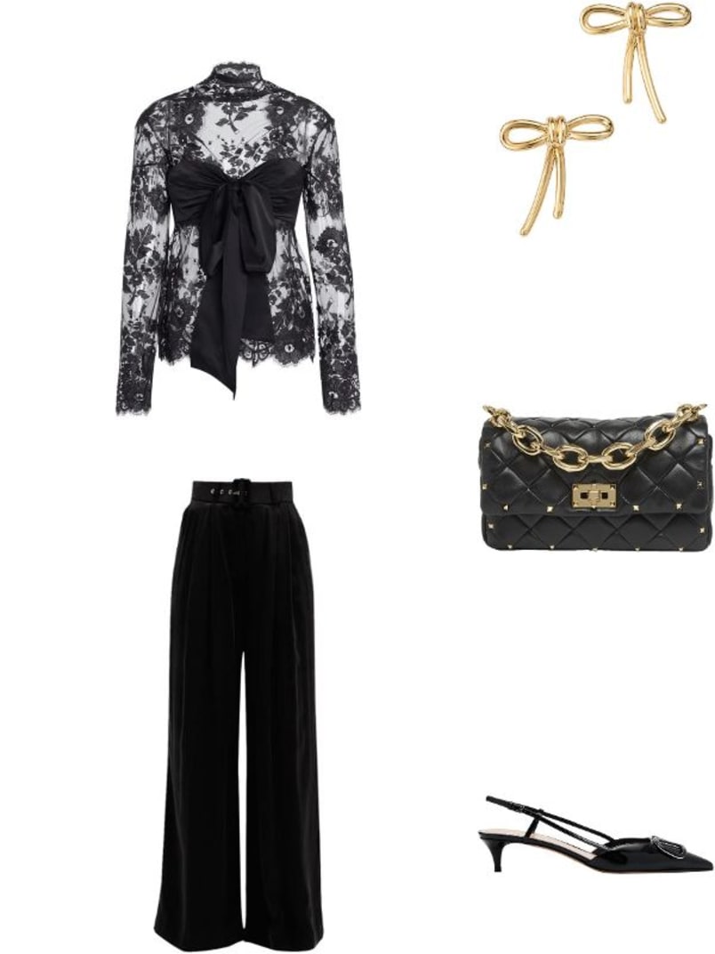 Zimmermann Silk Wide-Leg Tuck Pants | Neiman Marcus