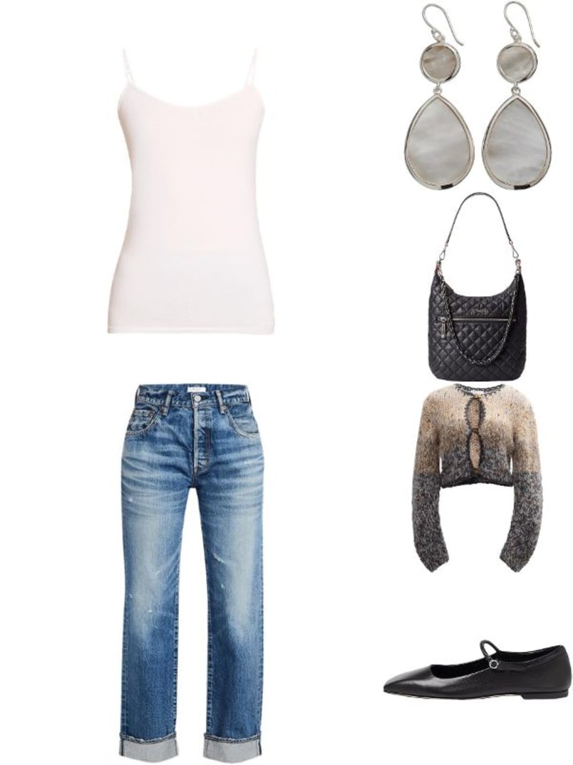 Aquebogue Straight Cuffed Jeans