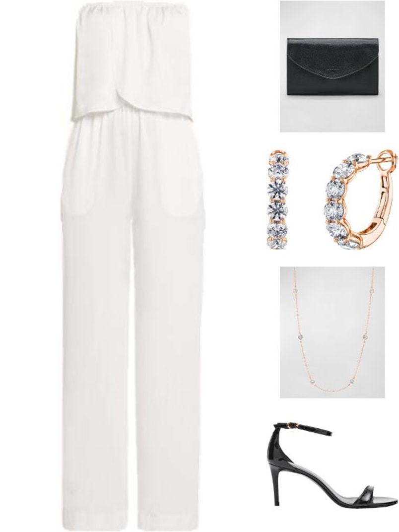 Montse Strapless Jumpsuit