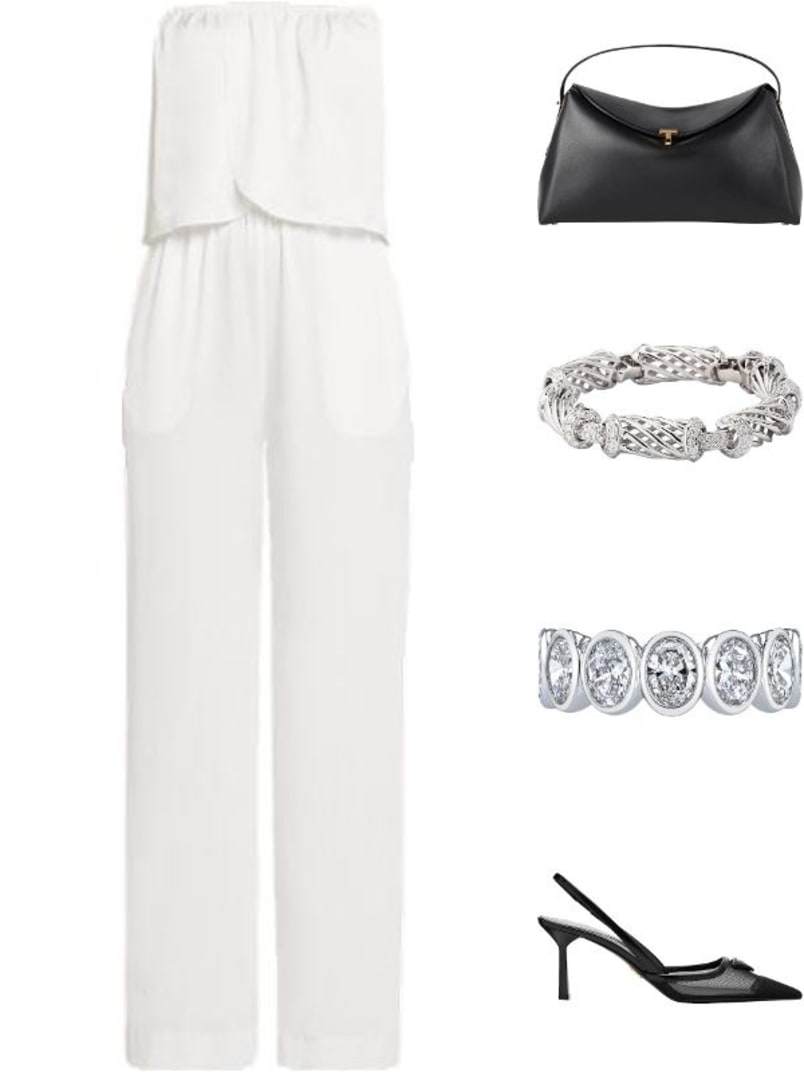 Montse Strapless Jumpsuit