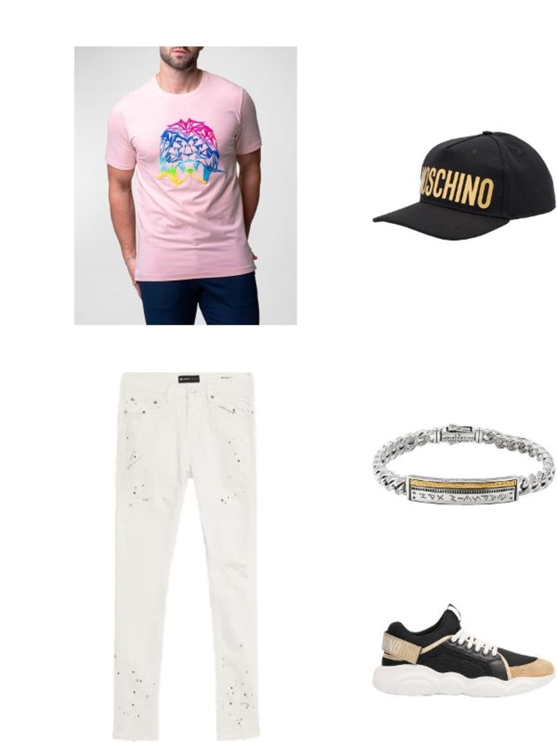 Men's Paint Blowout Skinny Jeans