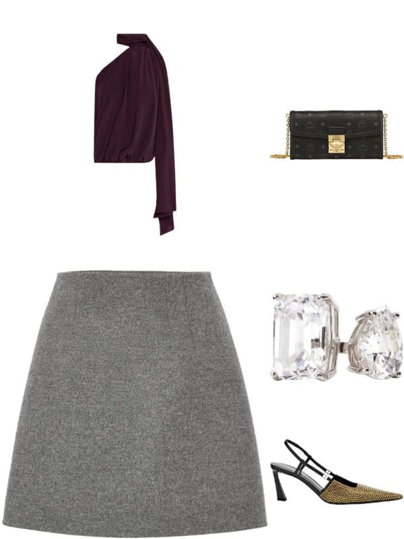 Shimmer Strass Slingback Pumps