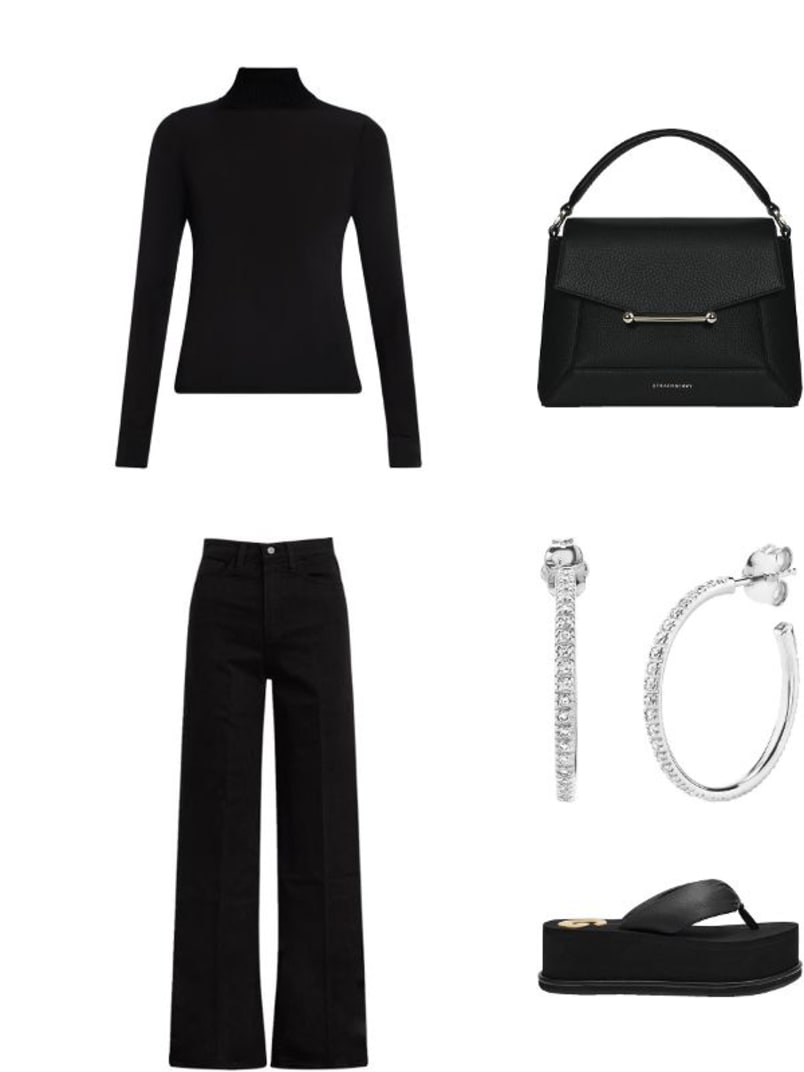 Le Slim Palazzo Jeans